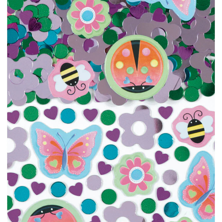 Garden Girl Paper Confetti Mix