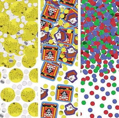 Pirate's Treasure Confetti Value Pack (3 types)