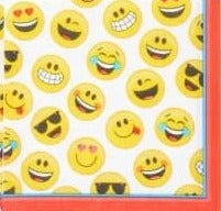 Emoji Faces Luncheon Paper Napkins 20ct