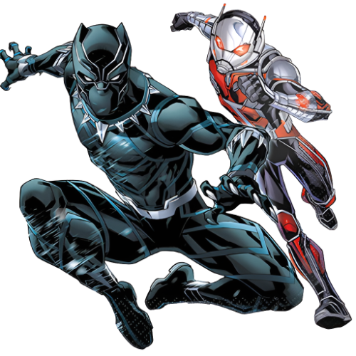 Avengers "Epic" Black Panther & Ant-Man Luncheon Paper Napkins 16ct