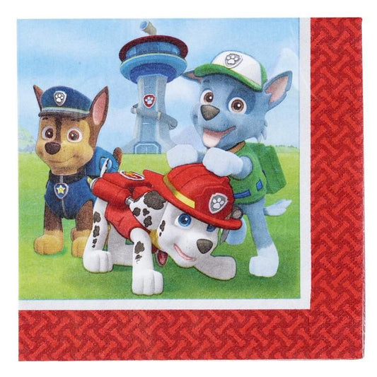 Paw Patrol Luncheon Paper Napkins 16ct