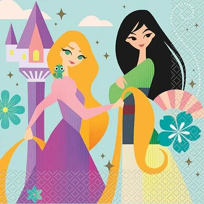 Disney Princess "Modern" Luncheon Paper Napkins 16ct