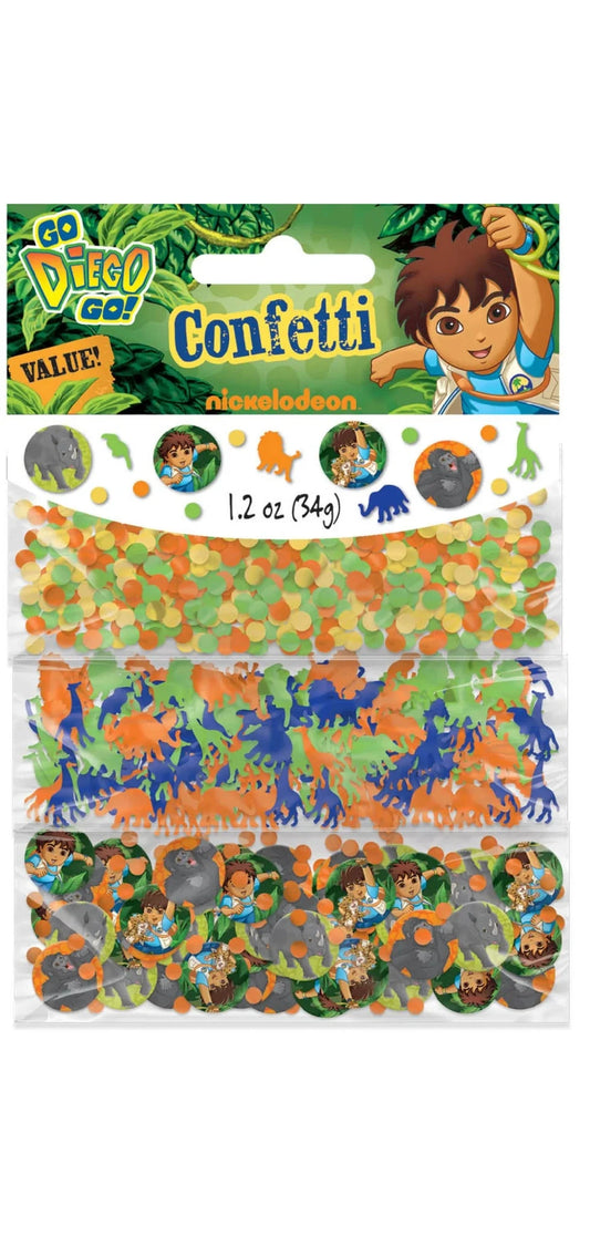 Go Diego Go! Biggest Rescue Confetti Value Pack (3 types)