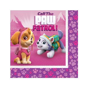 Paw Patrol Girl Luncheon Paper Napkins 16ct