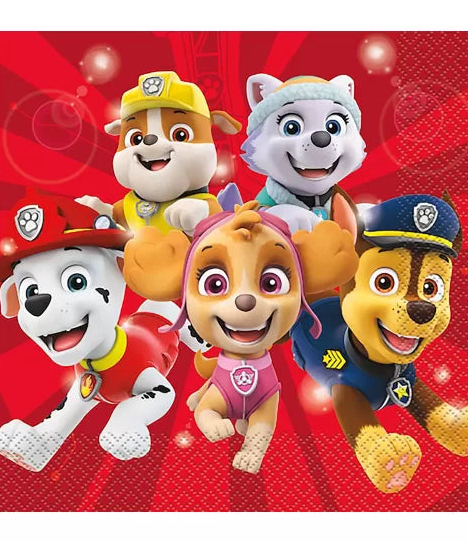 Paw Patrol "Friends" Luncheon Paper Napkins 16ct