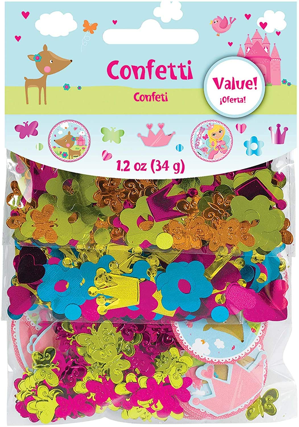 Woodland Princess Confetti Value Pack (3 types)