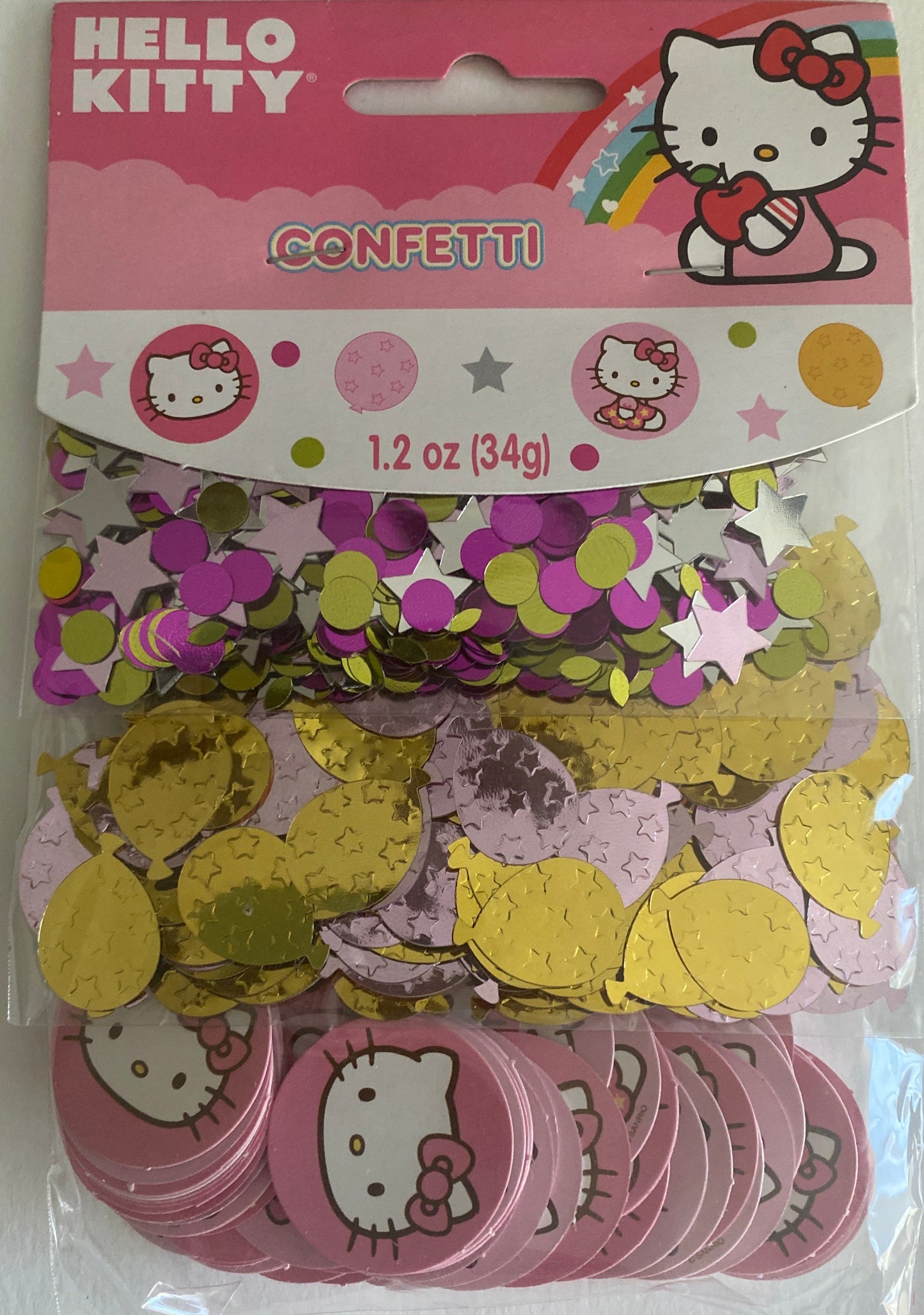 Hello Kitty "Balloon Dream" Confetti Value Pack (3 types)