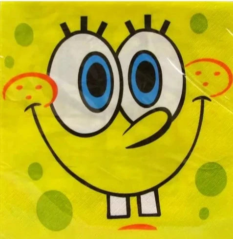 SpongeBob SquarePants "Moods" Luncheon Paper Napkins 16ct