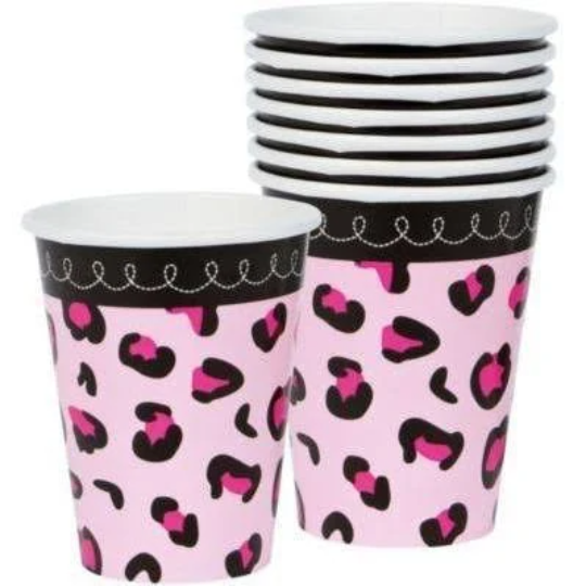 Sweet Safari Girl Paper Cups 18ct