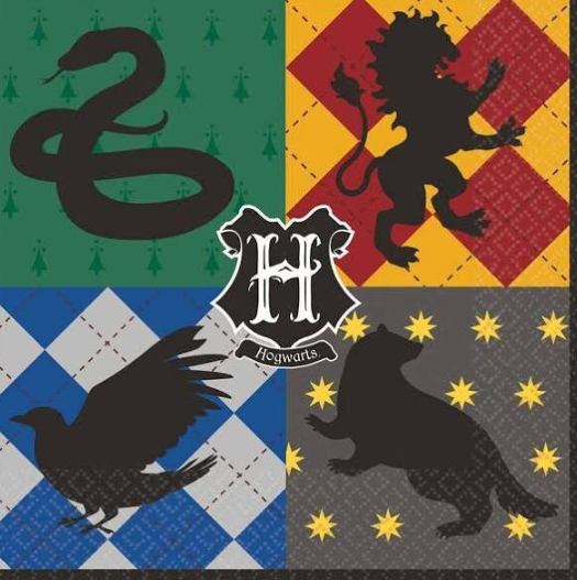 Harry Potter Mascots Luncheon Paper Napkins 16ct