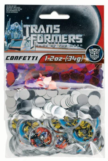 Transformers Dark of the Moon Confetti Value Pack (3 types)