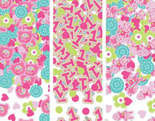 One Wild Girl Paper Confetti Value Pack (3 types)