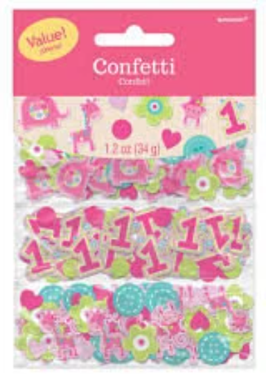 One Wild Girl Paper Confetti Value Pack (3 types)