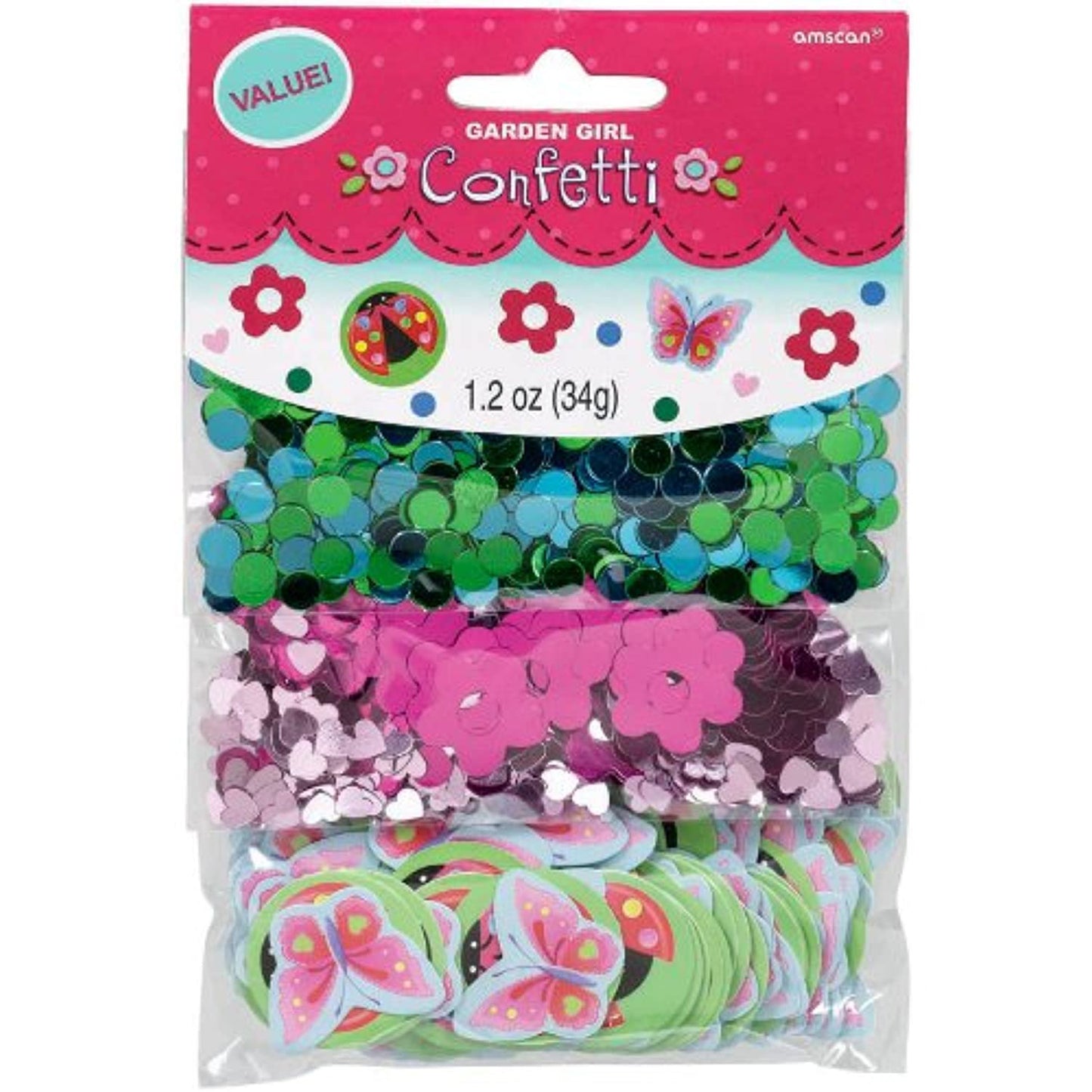 Garden Girl Confetti Value Pack (3 types)