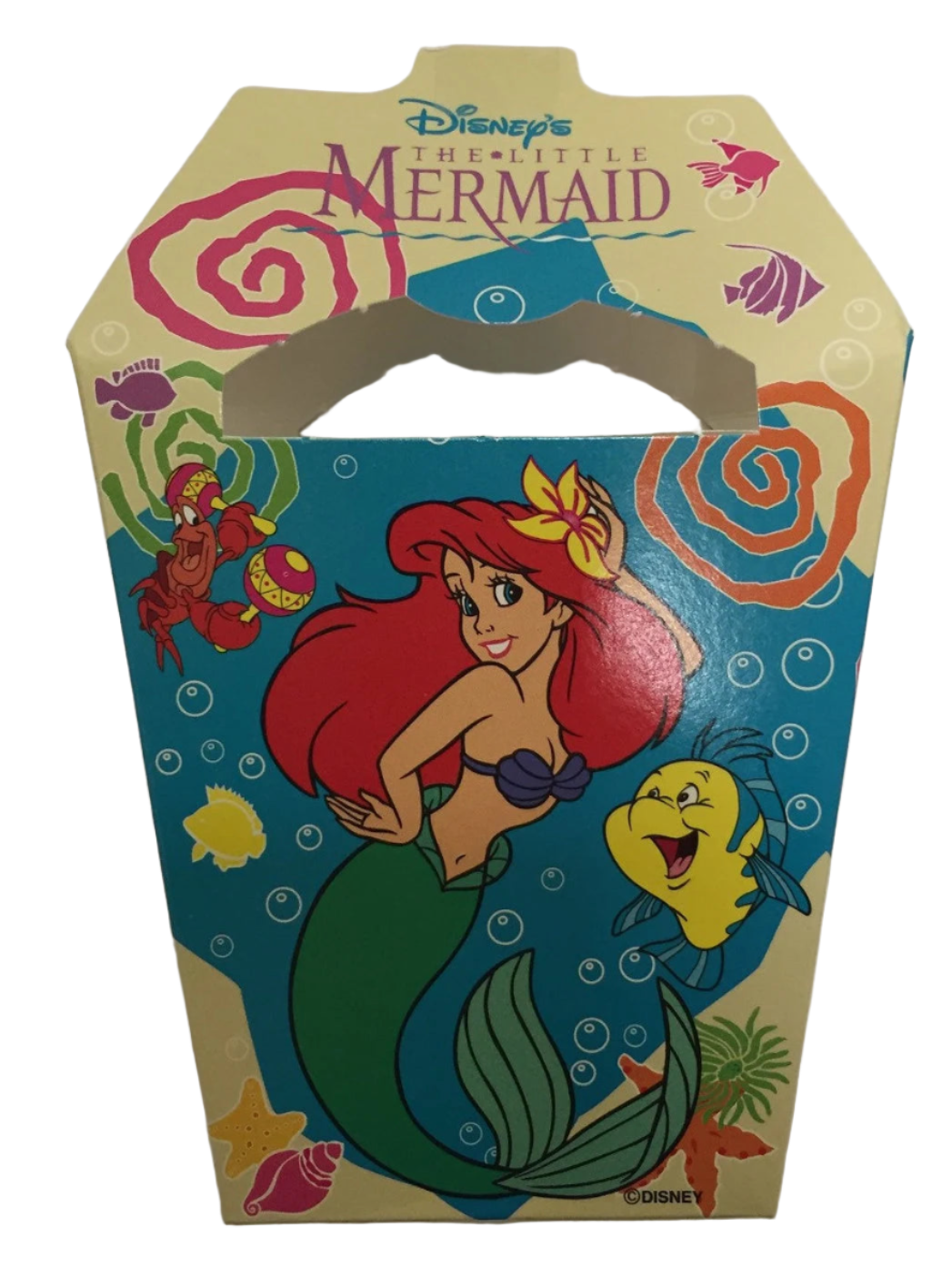 The Little Mermaid Vintage Favor Bags/Boxes 4ct