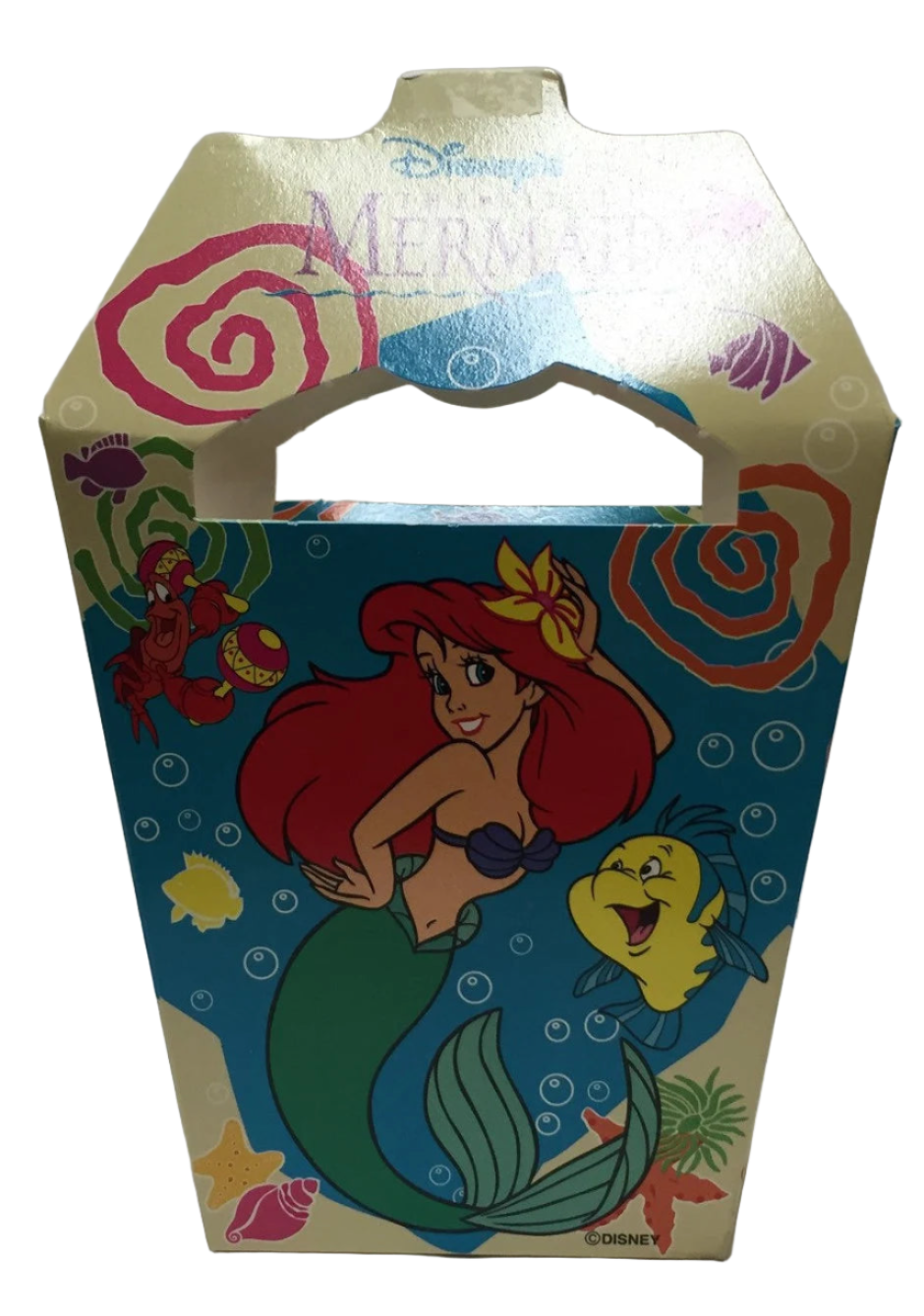 The Little Mermaid Vintage Favor Bags/Boxes 4ct