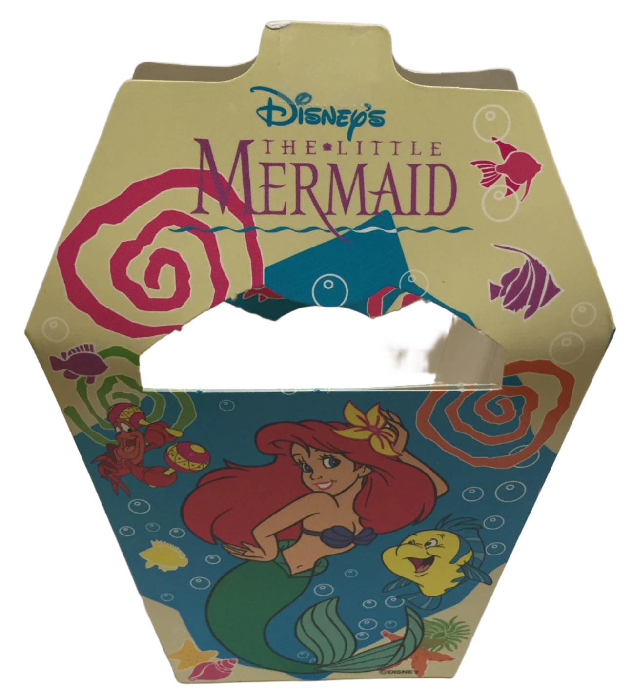 The Little Mermaid Vintage Favor Bags/Boxes 4ct