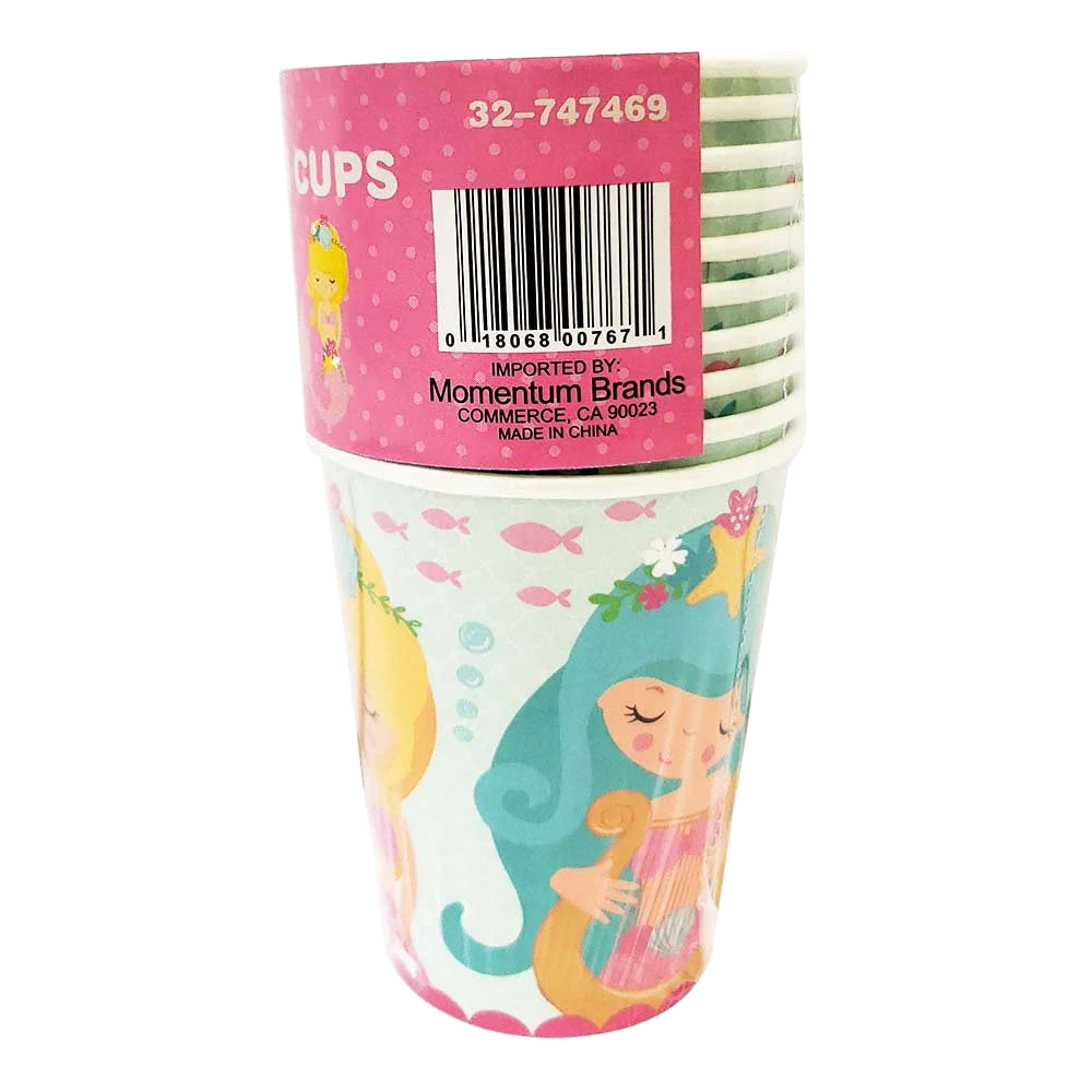 Mermaid Magic Paper Cups 10ct