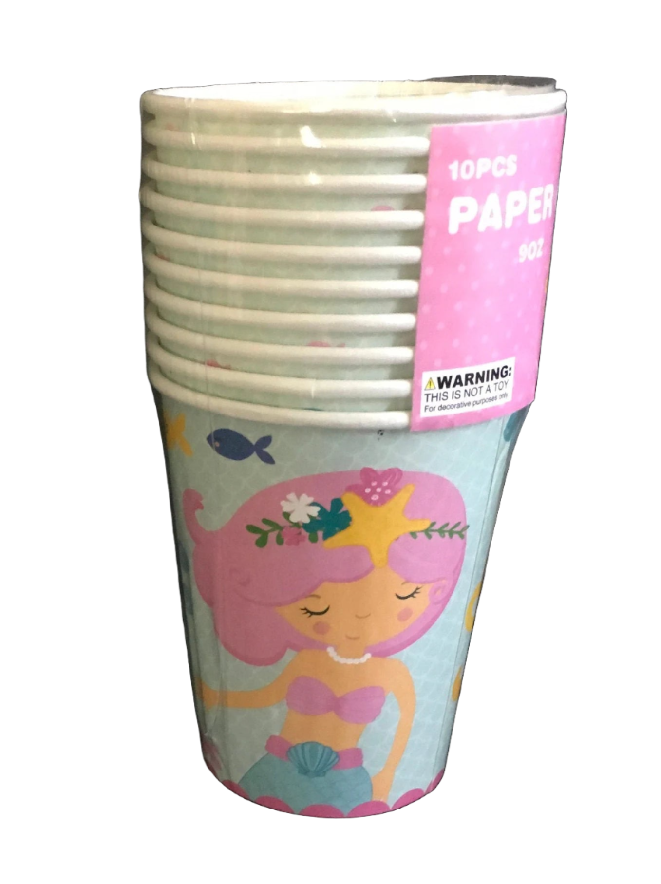 Mermaid Magic Paper Cups 10ct