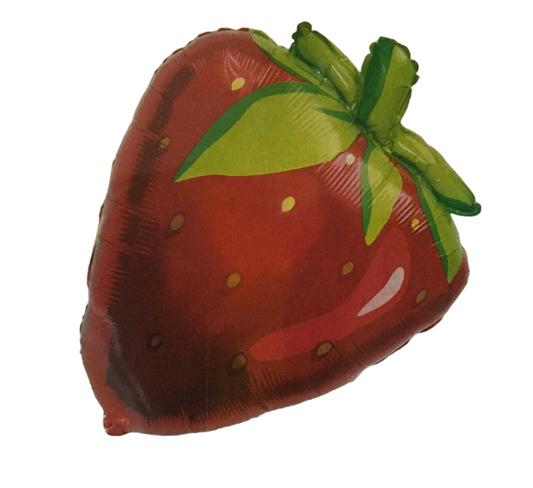 Sweet Summer "Strawberry" Foil Mylar Balloon