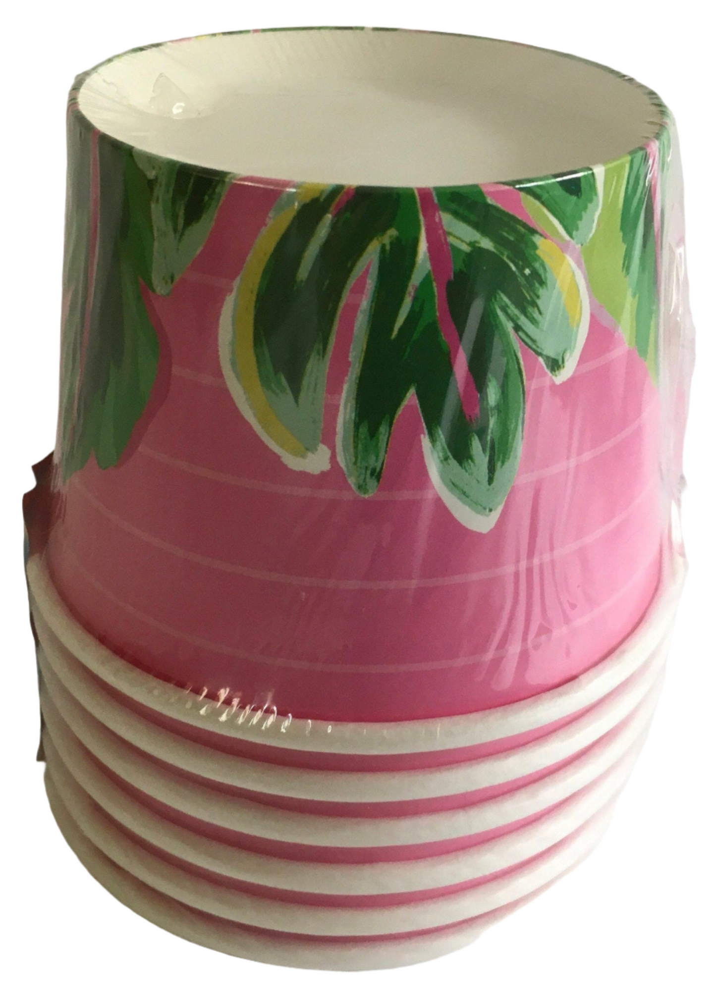 Tropical Luau "Tropical Vibes" Paper Treat Cups 6ct