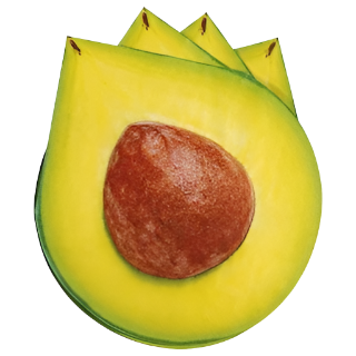 Let's Fiesta! "Avocado" Shaped Luncheon Paper Napkins 16ct