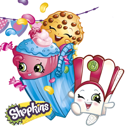 Shopkins Luncheon Paper Napkins 16ct