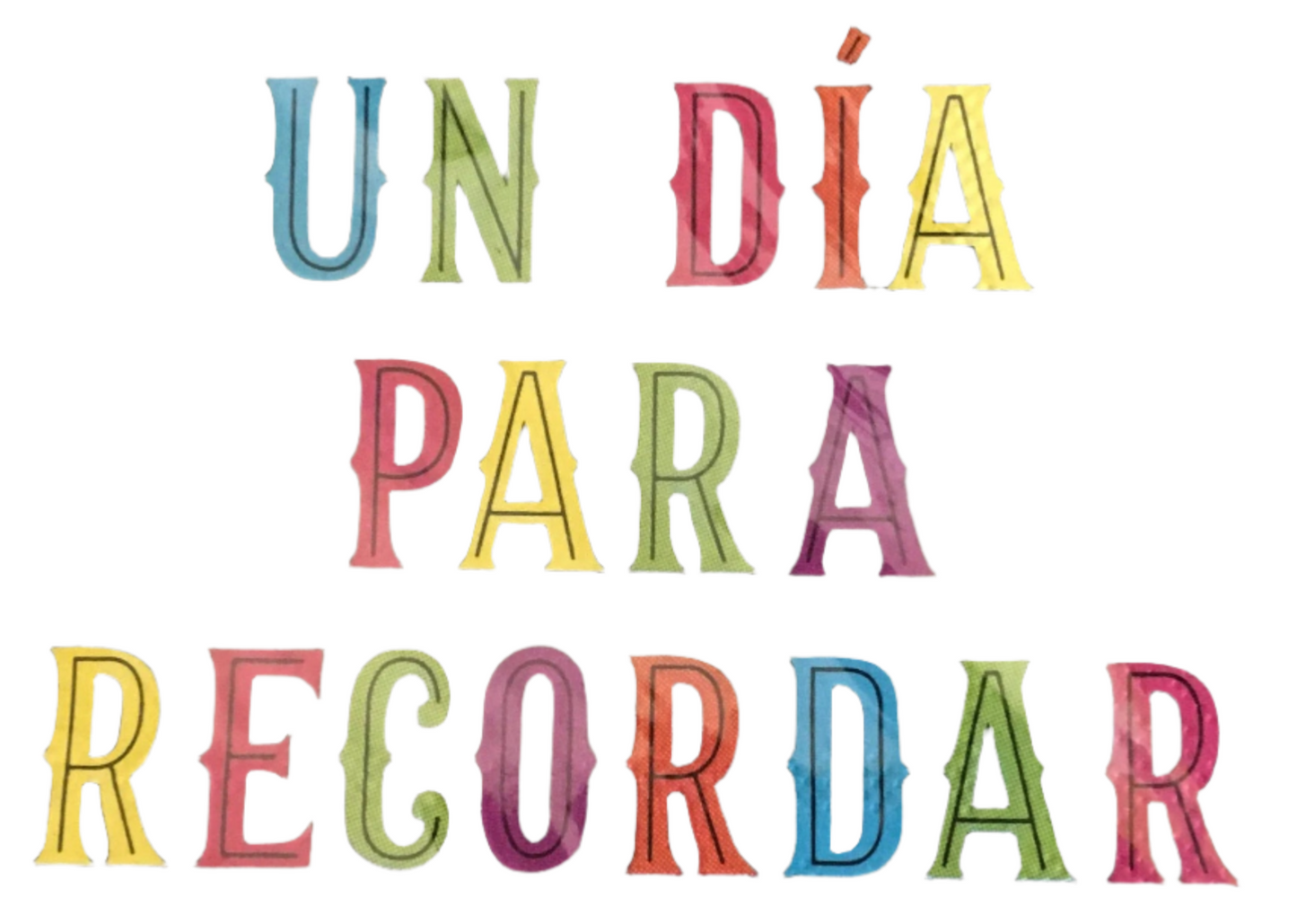 Message "Un Dia Para Recordar" Beverage Paper Napkins 3 Ply 10ct