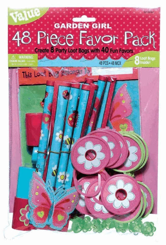 Garden Girl Favor Pack 48ct