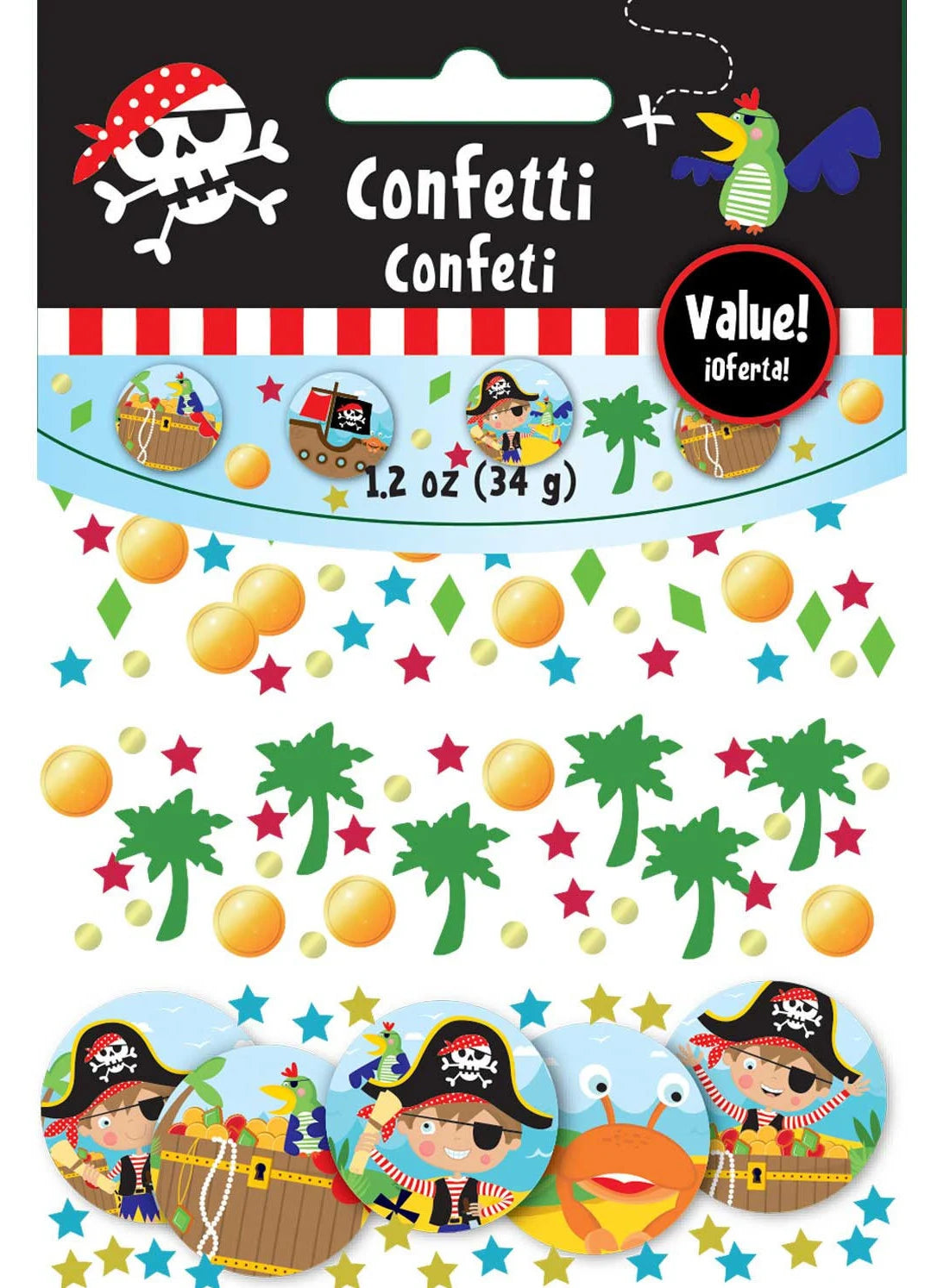 Little Pirate Confetti Value Pack (3 types)