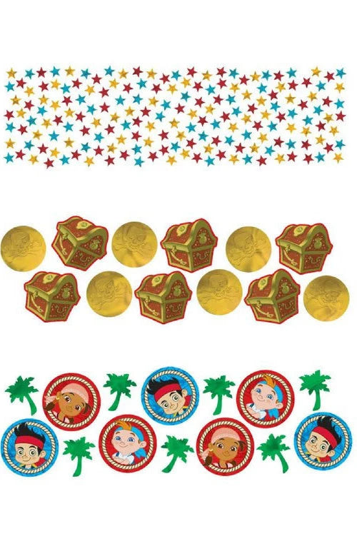 Jake & The Never Land Pirates Confetti Value Pack (3 types)