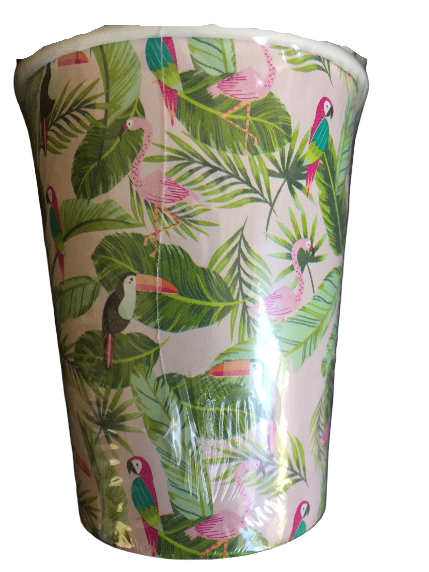 Tropical Luau "Tropical Birds" Paper Cups 14ct