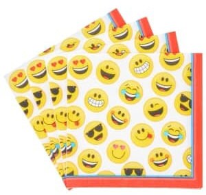 Emoji Faces Luncheon Paper Napkins 20ct