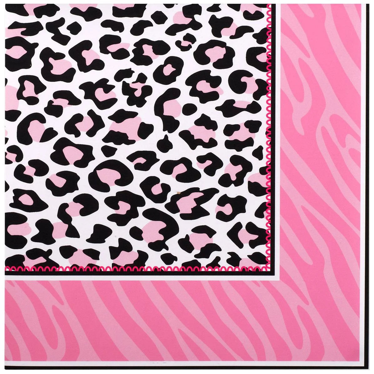 Zebra Diva Luncheon Paper Napkins 20ct