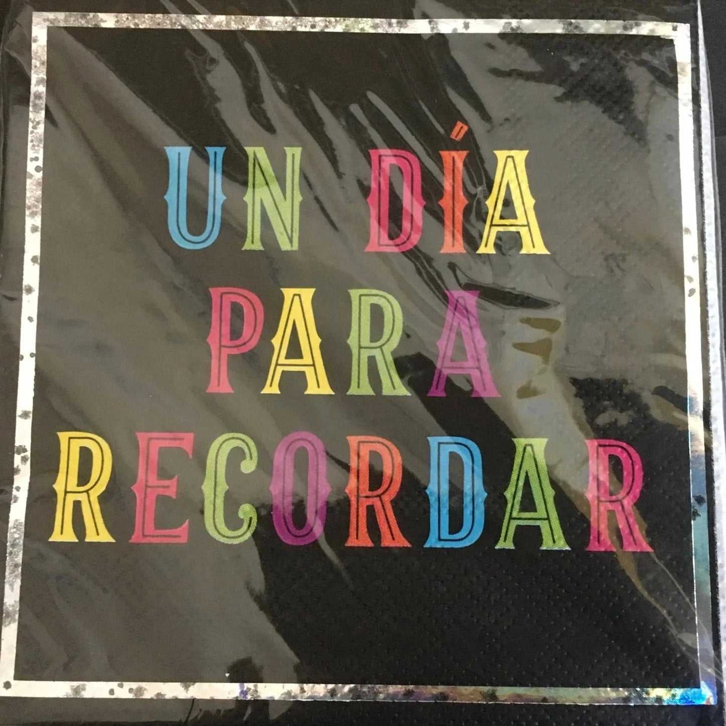 Message "Un Dia Para Recordar" Beverage Paper Napkins 3 Ply 10ct