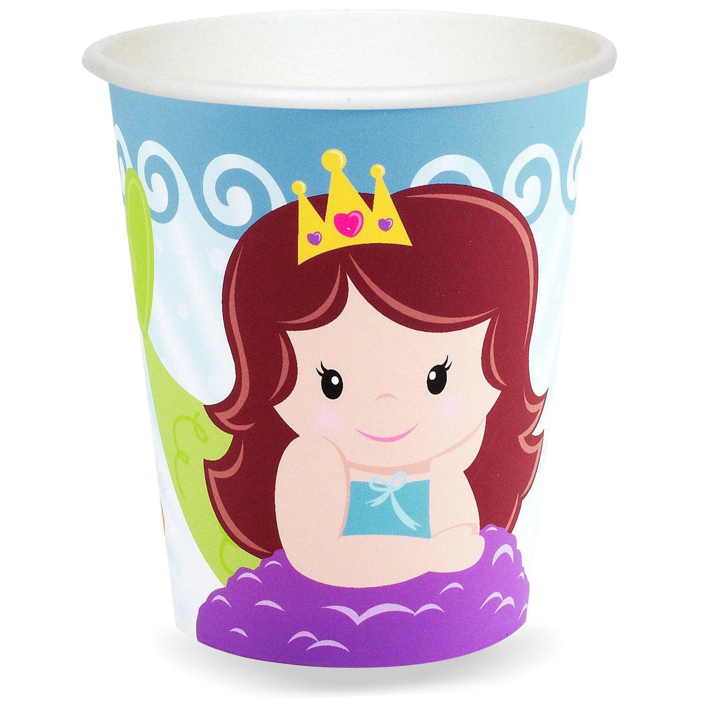 Mermaids Paper Cups 8ct