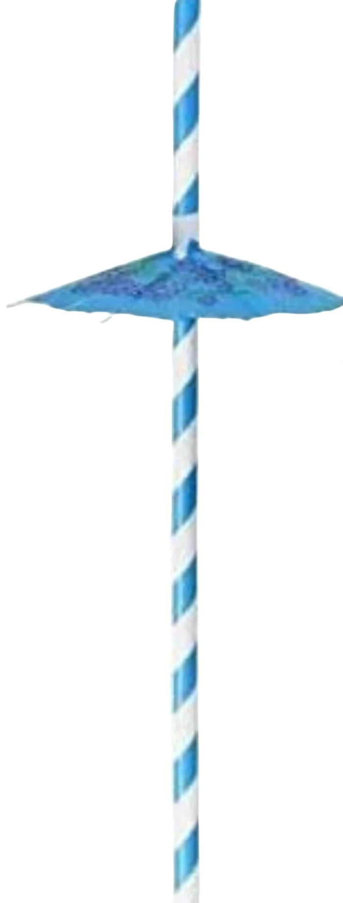 Summer Luau Inspired Sun Umbrella Honeycomb Paper Straws 8ct