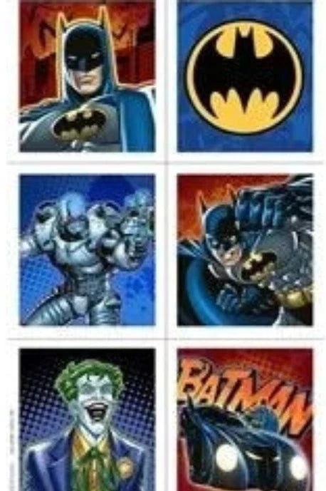 Batman "Heroes and Villains" Stickers 24ct