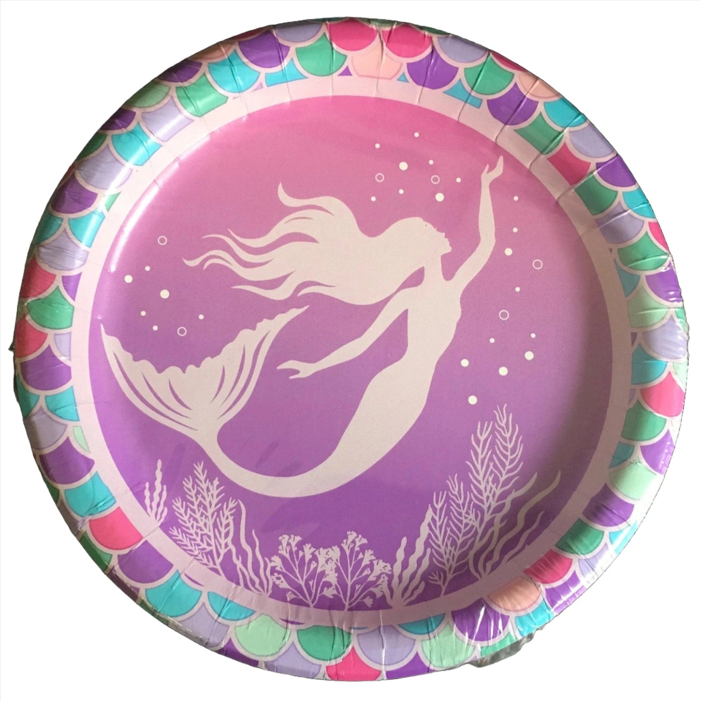 Mermaid Shine Dessert Paper Plates 20ct