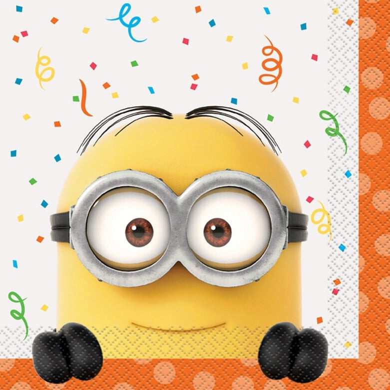 Despicable Me "Minion Made" Luncheon Napkins 16ct