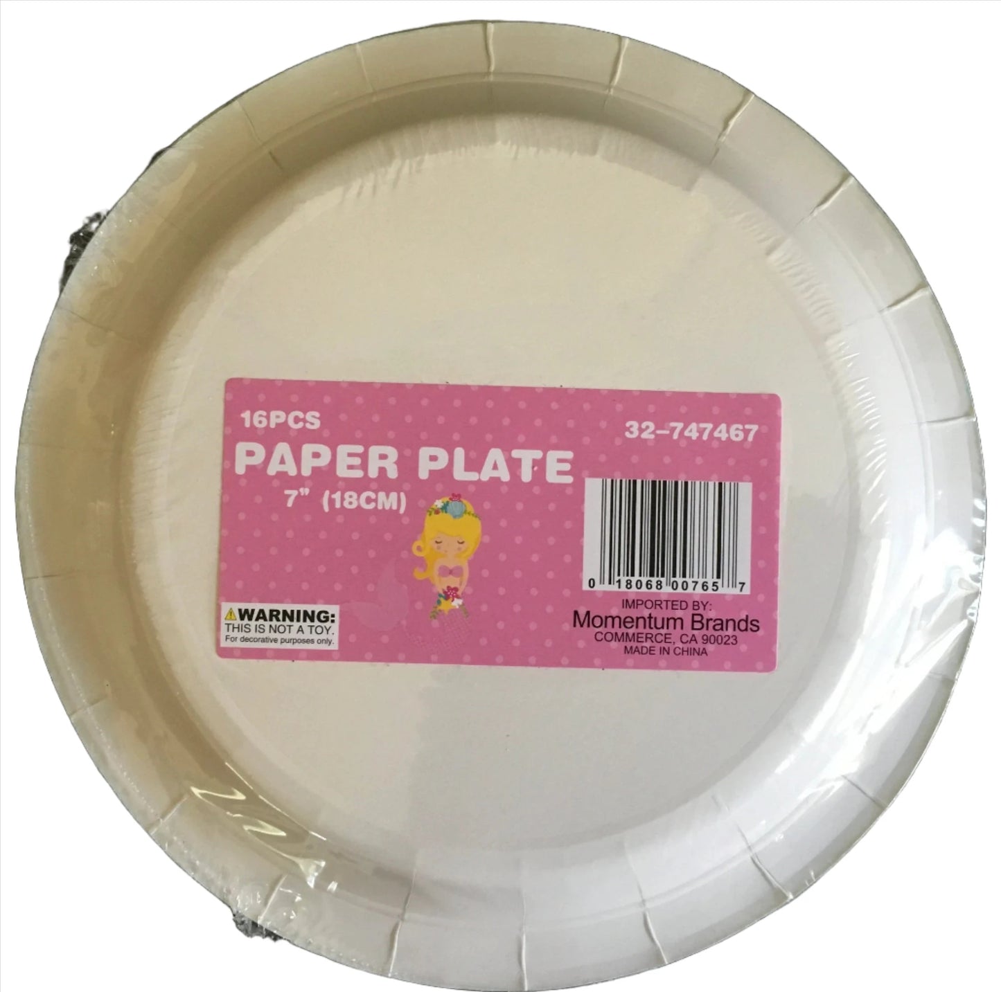 Mermaid Magic Dessert Paper Plates 16ct