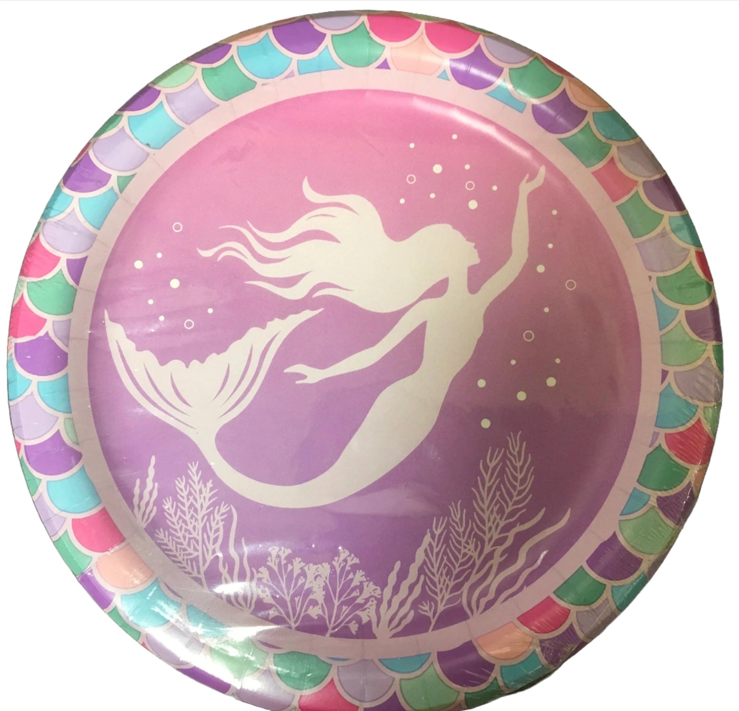 Mermaid Shine Lunch Paper Plates 18ct