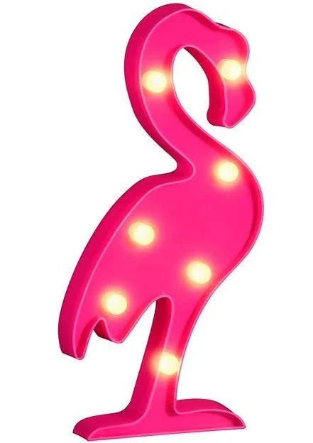 Let's Party "Flamingo" Luau Marquis Light