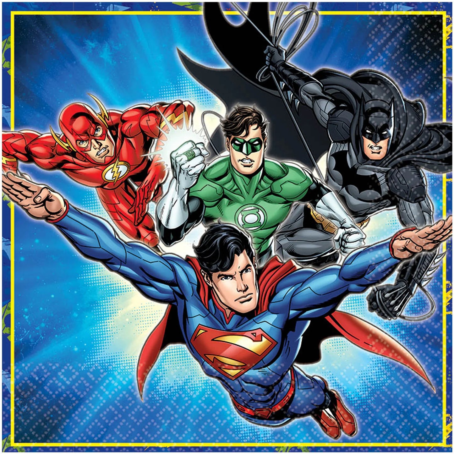 Justice League Luncheon Paper Napkins 16ct