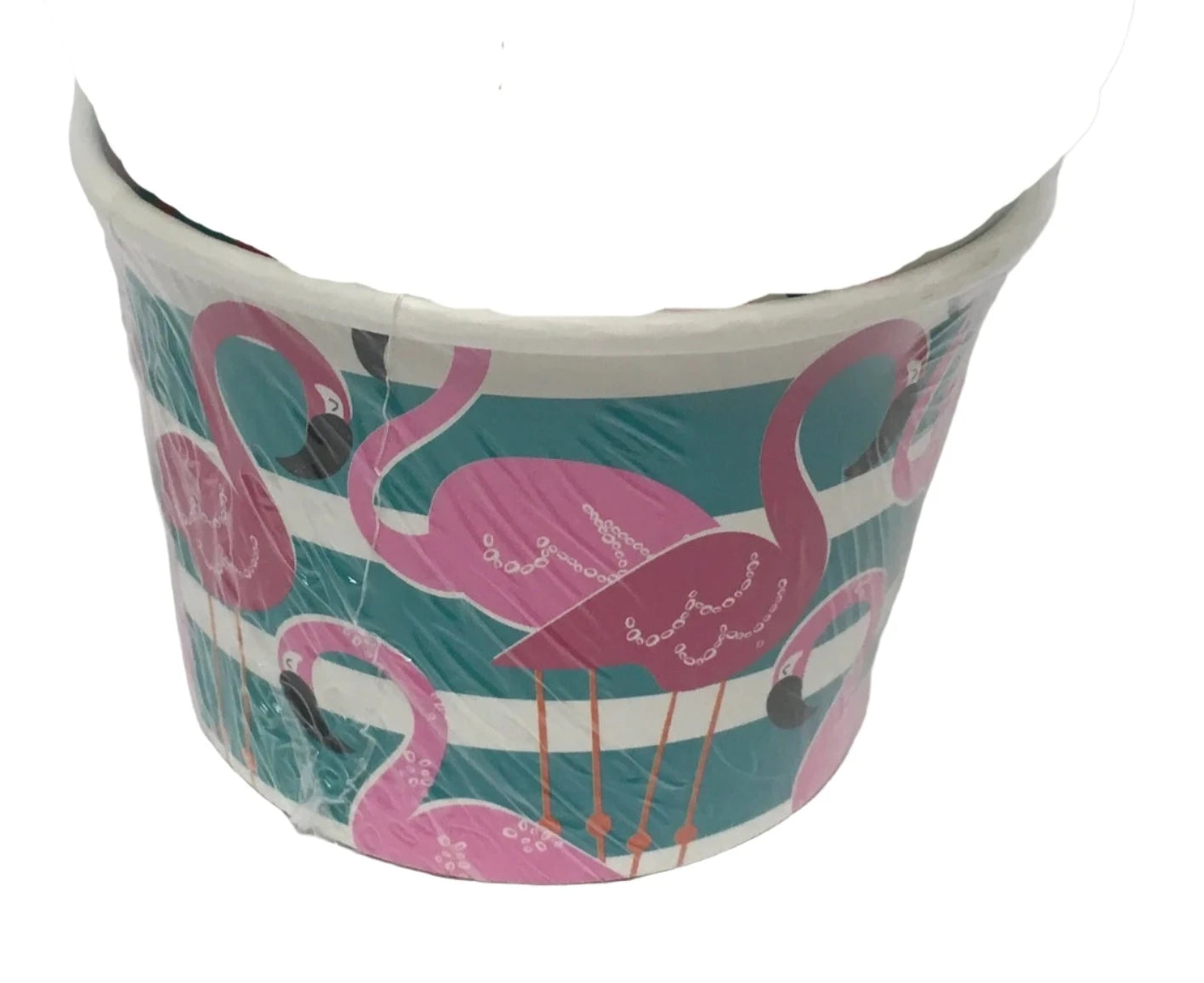 Tropical Luau "Pink Flamingo" Paper Treat Cups 6ct