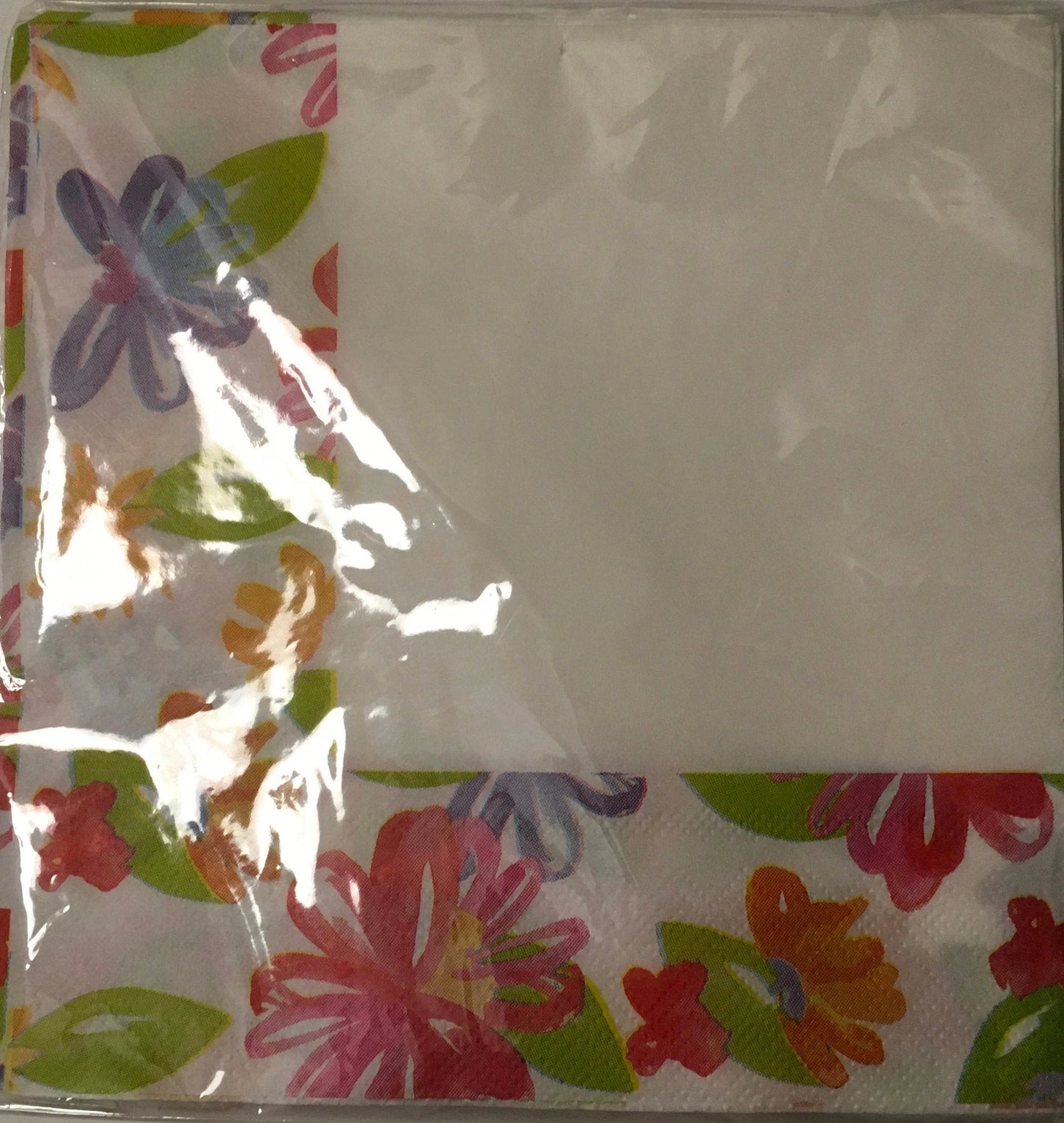 Garden Spring Fling "Blossom Flowers" Luncheon Paper Napkins 20ct