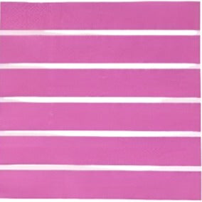 Tropical Luau "Hot Pink" Luncheon Paper Napkins 18ct