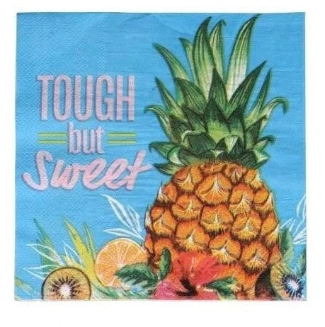 Tropical Luau "Tough but Sweet" Luncheon Paper Napkins 18ct