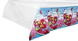 Sweet Summer ''Fruits & Jars” Plastic Table Cover