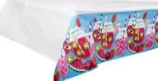 Sweet Summer ''Fruits & Jars” Plastic Table Cover